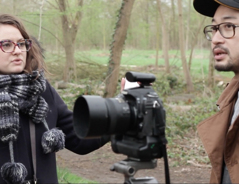 On the set of &laquo;&nbsp;Monsieur Loup&nbsp;&raquo;