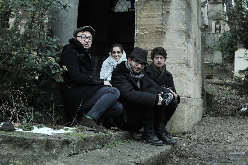 Neus, Ludo & Vlad on the set of  &laquo;&nbsp;We never said goodbye&nbsp;&raquo;